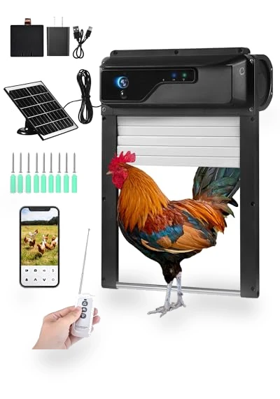 Automatic Chicken Coop Door — Doors, Caifunway