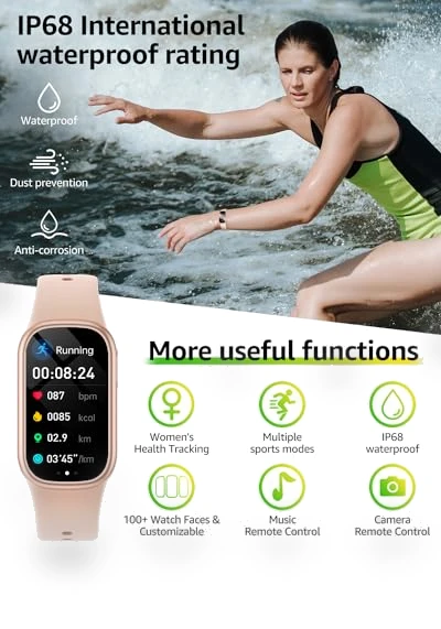 Fitness Tracker Smart Watch — Smartwatches, Asmoda