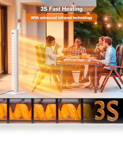 Outdoor Patio Heater — Patio Heaters, FLOWBREEZE