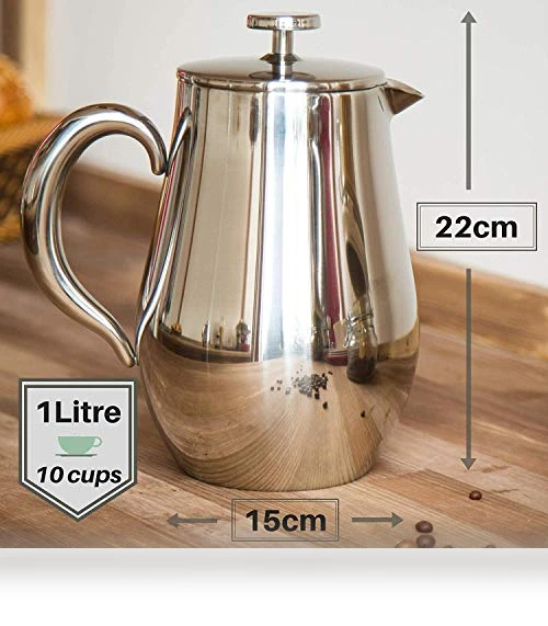Piston Coffee Maker — Brewing Excellence, VeoHome