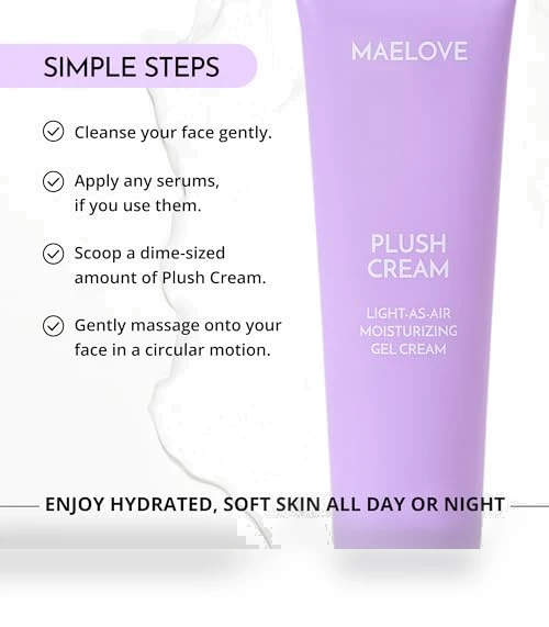 Plush Cream Lightweight Moisturizer — Creams & Moisturizers, MAELOVE