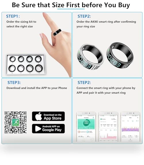 Sizing Kit for Smart Ring — Smart Rings, Shenzhen Lanxi Technology Co., Ltd