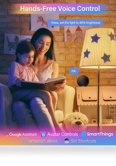 Smart Candelabra Light Bulbs — LED, Avatar Controls
