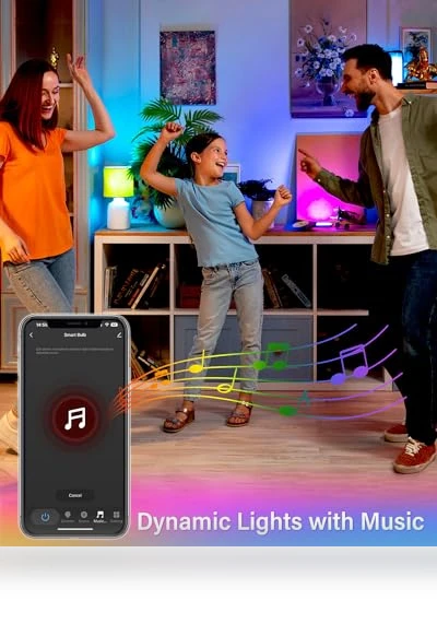 Smart Candelabra Light Bulbs — LED, Avatar Controls