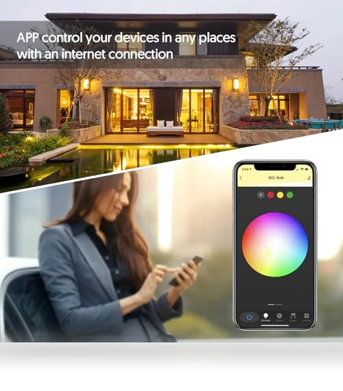 Smart Candelabra Light Bulbs — LED, Avatar Controls