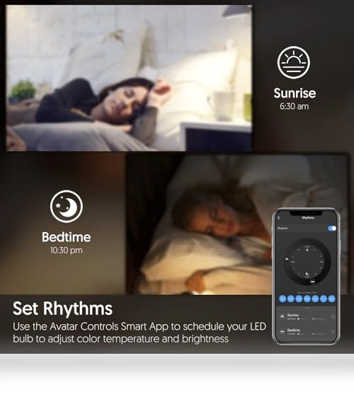 Smart Candelabra Light Bulbs — LED, Avatar Controls
