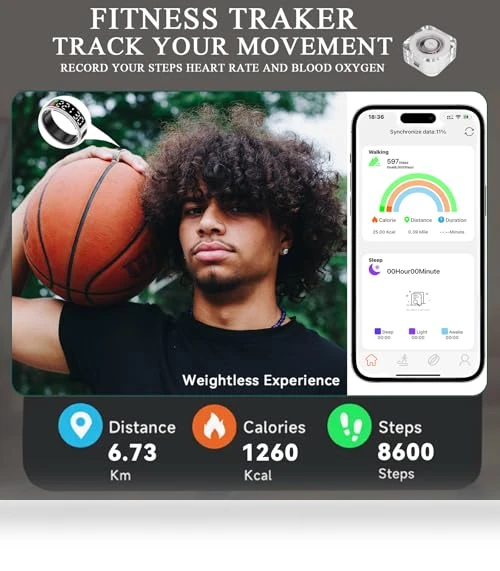 Smart Health Ring — Wearable Accessories, Hivisuals