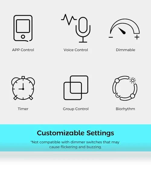 Smart Light Bulbs — LED, LUXFACT