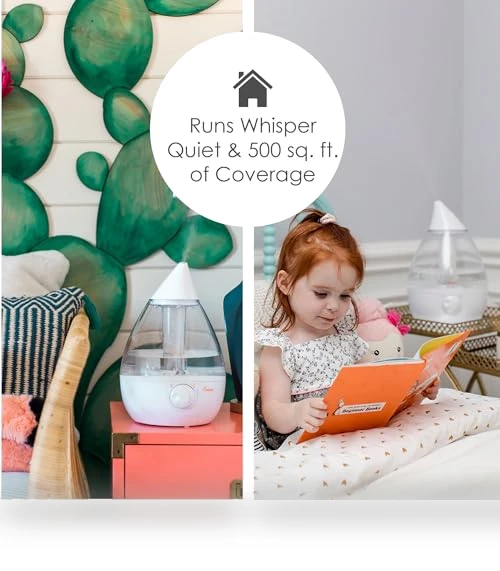 Teardrop Ultrasonic Cool Mist Humidifier — Air Moisturizers, Crane USA