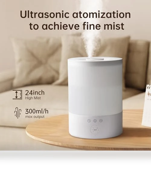 Ultrasonic Cool Mist Humidifier — Air Moisturizers, YOGIN