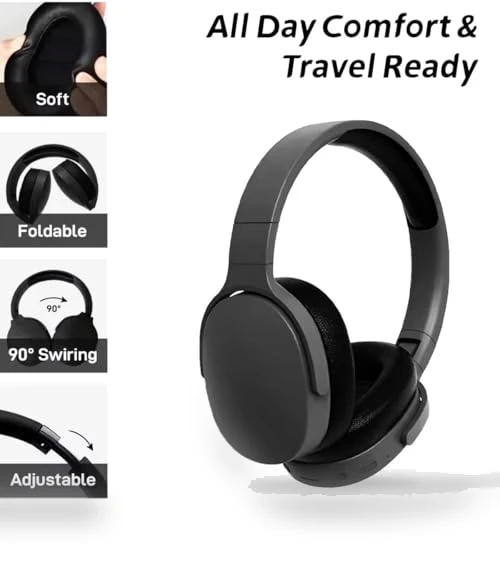 Wireless Bluetooth Headphones Over Ear — Over-Ear Headphones, MGHOAQFRS