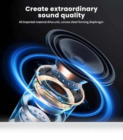 Wireless Bluetooth Headphones Over Ear — Over-Ear Headphones, MGHOAQFRS