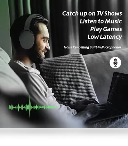 Wireless Bluetooth Headphones Over Ear — Over-Ear Headphones, MGHOAQFRS