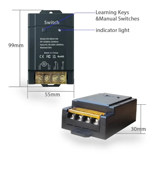 Wireless Remote Control Switch — Motion Actuated Switches, Shenzhen Nanfang Liancheng Industrial Co., Ltd