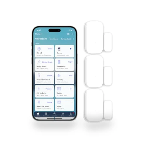 Zigbee Door and Window Sensor — Smart Home Hubs & Controllers, Aqara