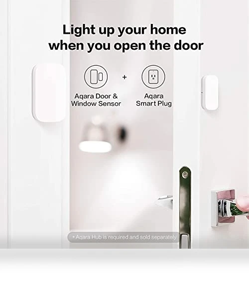 Zigbee Door and Window Sensor — Smart Home Hubs & Controllers, Aqara