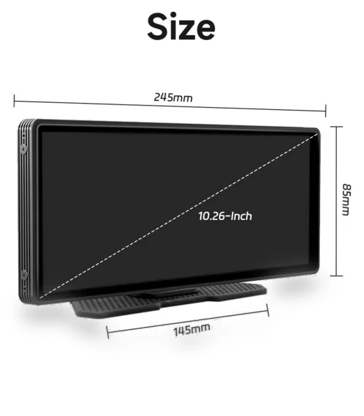 10.26-inch Wireless Carplay Screen — Navigation & GPS Accessories, NONAME