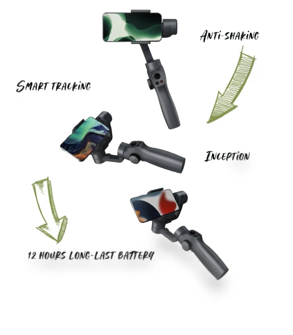 3-Axis Handheld Gimbal Stabilizer — Steady Shots, Xiaomi