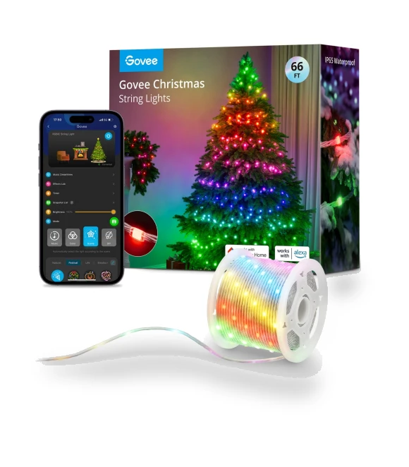 Christmas String Lights — Rope Lights, Govee