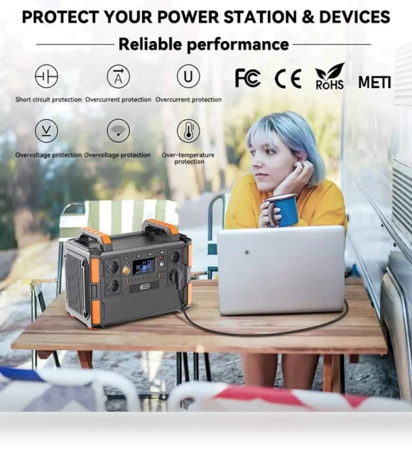 Compact and Powerful Solar Generator — Portable Power Solutions