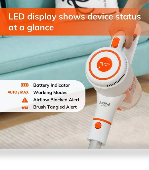 Cordless Handheld Vacuum with Powerful Suction — Sweepers, ILIFE