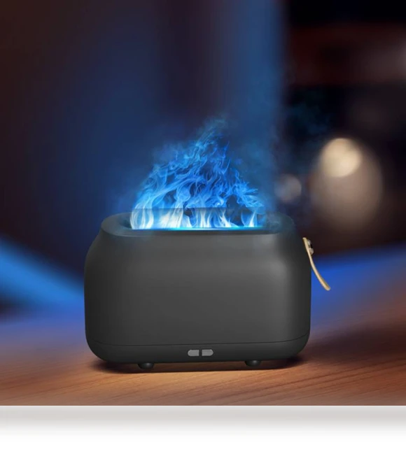 Flame Aromatherapy Humidifier — Air Moisturizers