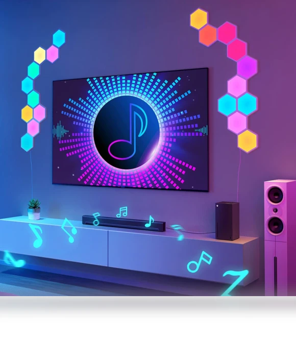 Glide Hexa Light Panels — Commercial Lighting Solutions, Govee