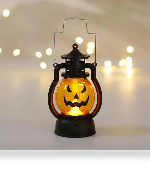 Hanging Halloween Jack-O-Lantern LED Night Light — Creative Lighting Solutions