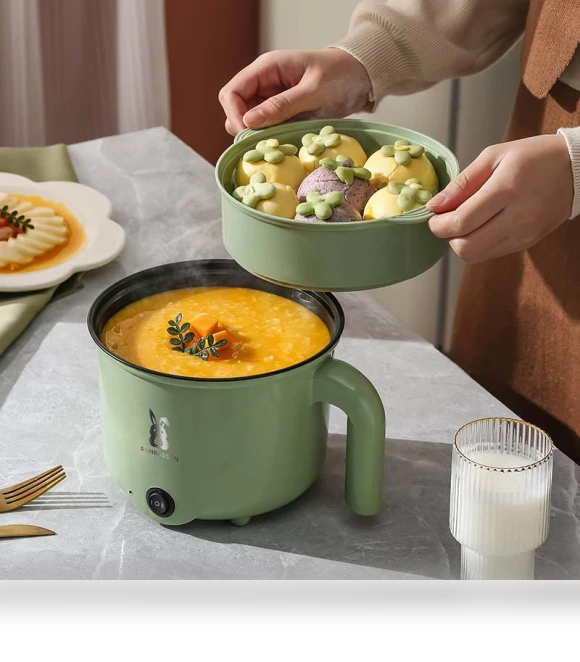 Multifunctional Electric Cooker — Portable Cooking Solutions