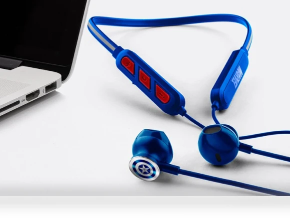 Neck Mounted Bluetooth Wireless Earphones — In-Ear Headphones, HOBBYBOX