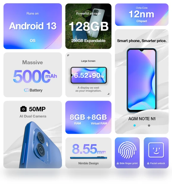 NOTE N1 Smartphone — Mobiles, AGM