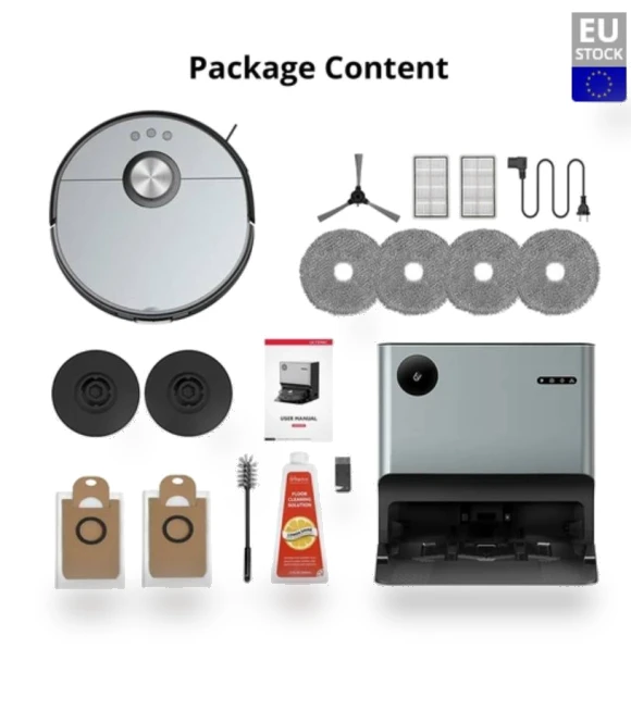 Robot Vacuum Cleaner with Fully-Automatic Station — Smart Cleaning Robots, Ultenic