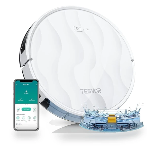 Robot Vacuum Cleaner with Mop Function — Smart Cleaning Robots, Tesvor