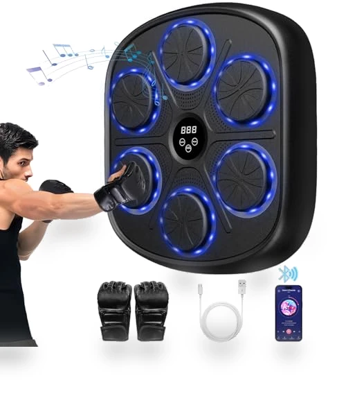 Smart Bluetooth Music Punching Machine — Boxing Training Gear, PetPong