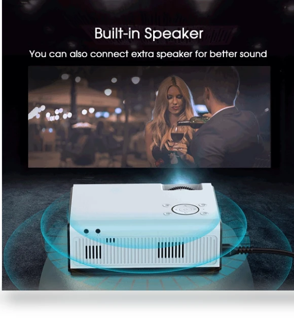 Smart HD Projector — Home Theater Projectors, WEJOY