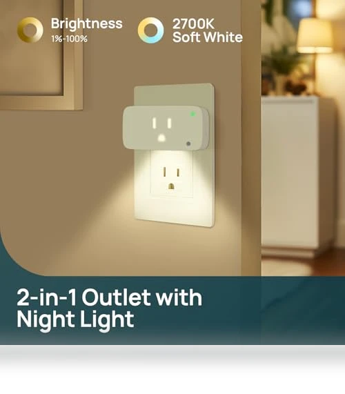 Smart Plug with Night Light — Night Lights, Linkind