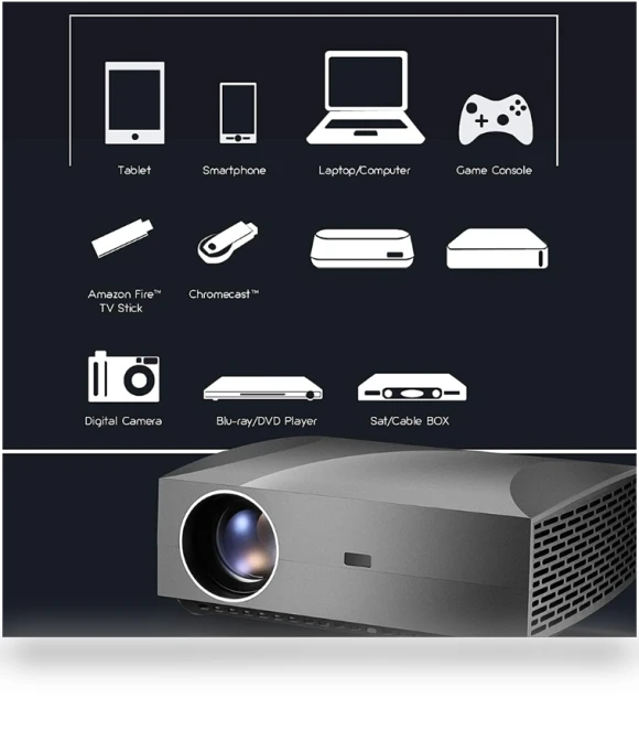 Smart Projector — Home Theater Projectors, Vivibright