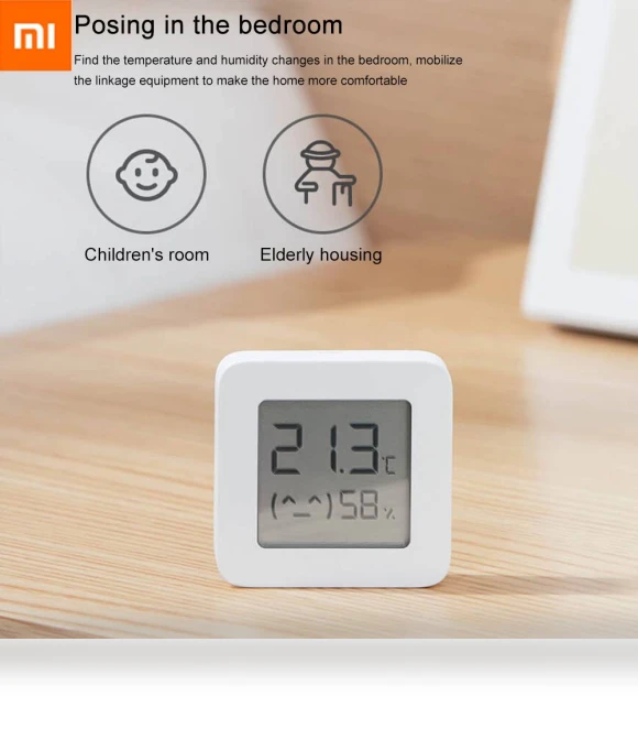 Temperature and Humidity Monitor — Home Climate Control, Mi