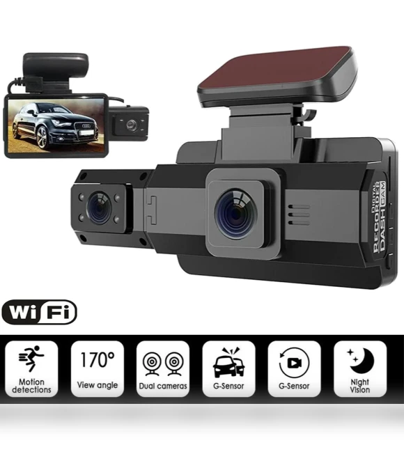 3-inch HD 1080P Car Dash Cam — Dashboard Cameras, JOHO