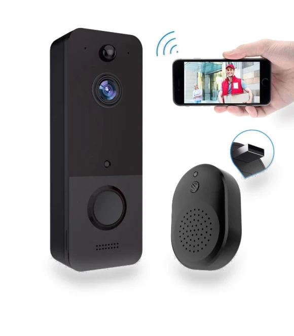 720p HD Wireless Wi-Fi Video Doorbell — Smart Home Security, RuKing