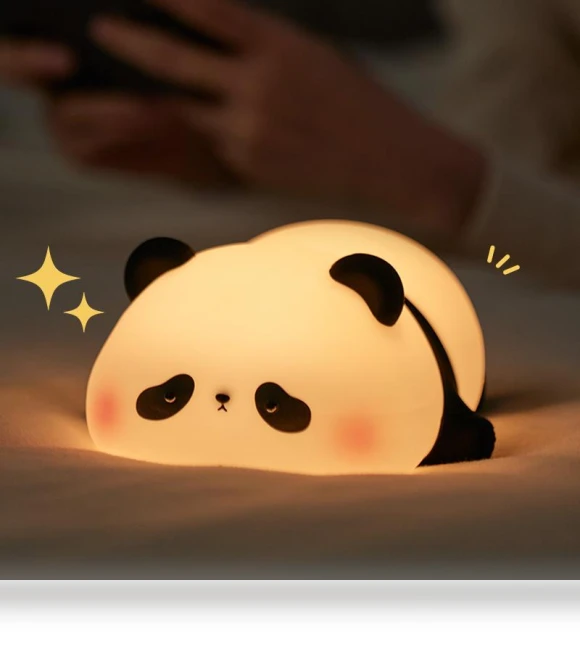 LED Panda Night Light — Night Lights, Happypilot