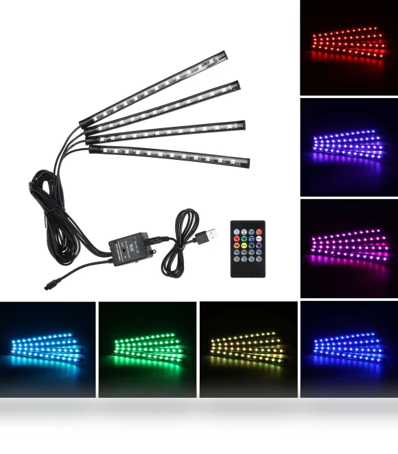 Remote Control for 48 LED Atmosphere Lamps — Light Kit, JOHO