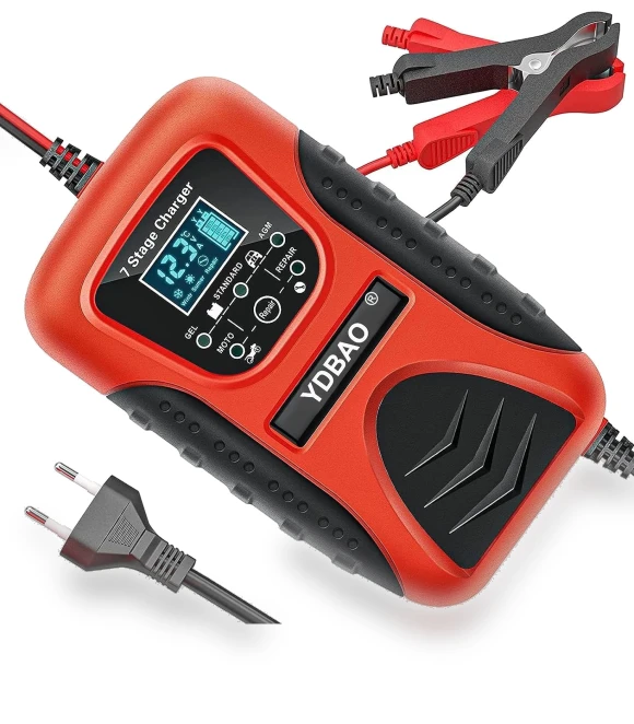 Smart Automatic Car Battery Charger — Chargers, Fourall Auto & Motor Accessories Home
