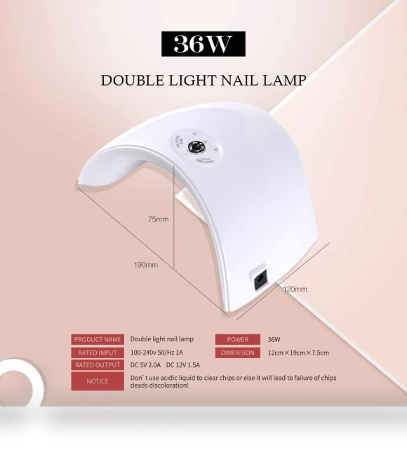 UV LED Lamp for Nail Gel Curing — Curing Lamps, VANREESA