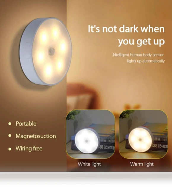 LED Motion Sensor Night Light — Night Lights, YJMP home