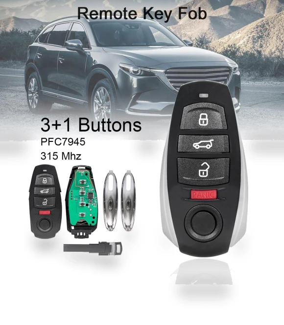 Smart Car Remote Key — Keyless Entry, Automobile supplies