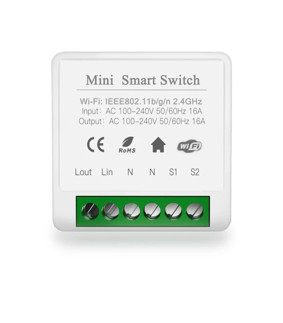 16A Wi-Fi Smart Switch — Dimmer Switches, Factory Discount Outlet