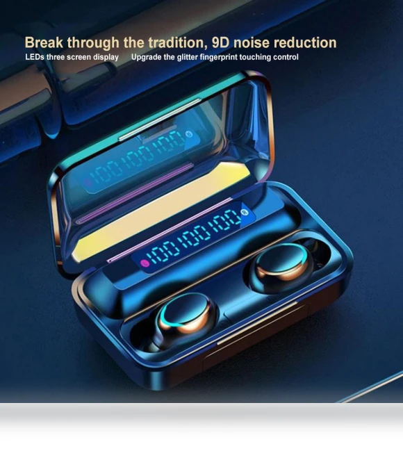True Wireless Stereo Sports Earbuds — In-Ear Headphones, Andoer
