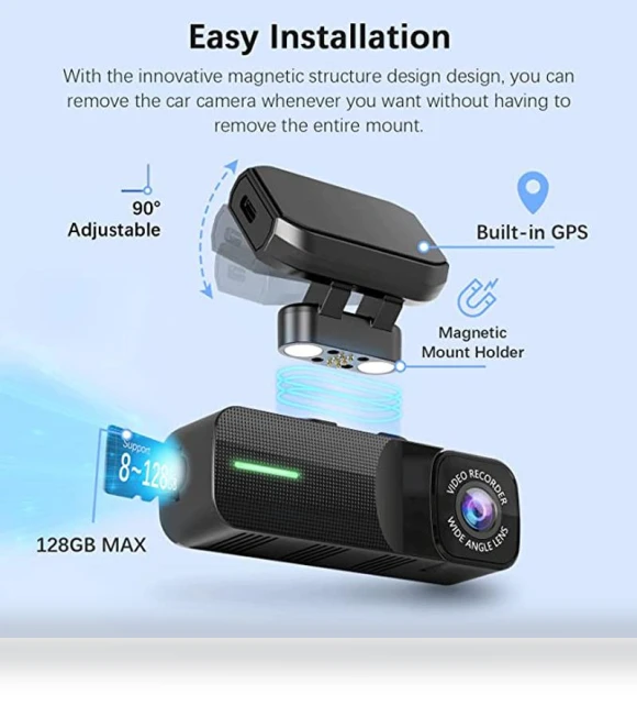 1080P Full HD Wi-Fi Car Dash Cam — Dashboard Cameras, Home Of Auto Parts