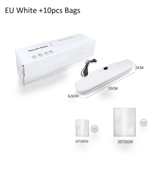 Automatic Food Vacuum Sealer Machine — Vacuum Bags, Factory Discount Outlet